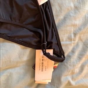 Never been worn black bikini bottoms